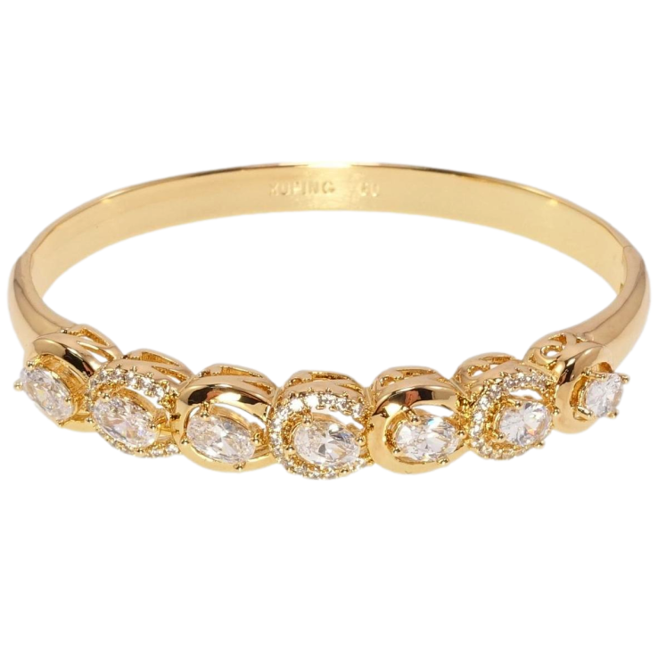 Браслет Xuping Позолота 18K Тайна пустыни ø 6см фото №6 Браслет Xuping Позолота 18K Тайна пустыни ø 6см фото №6