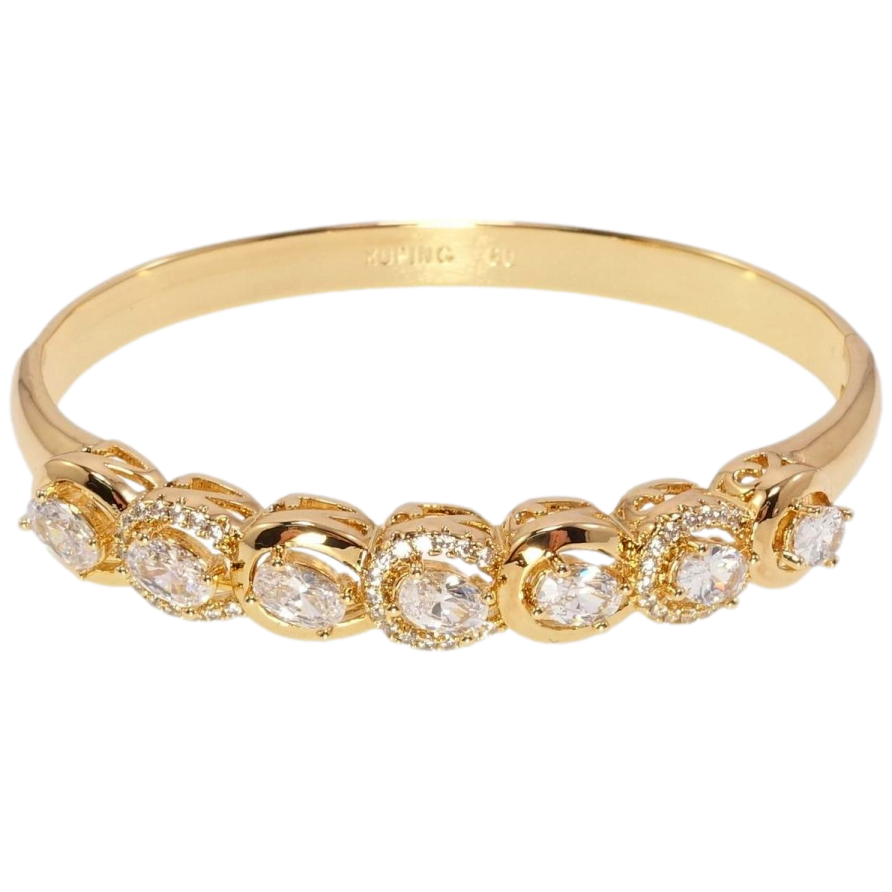 Браслет Xuping Позолота 18K Тайна пустыни ø 6см фото №1 Браслет Xuping Позолота 18K Тайна пустыни ø 6см фото №1