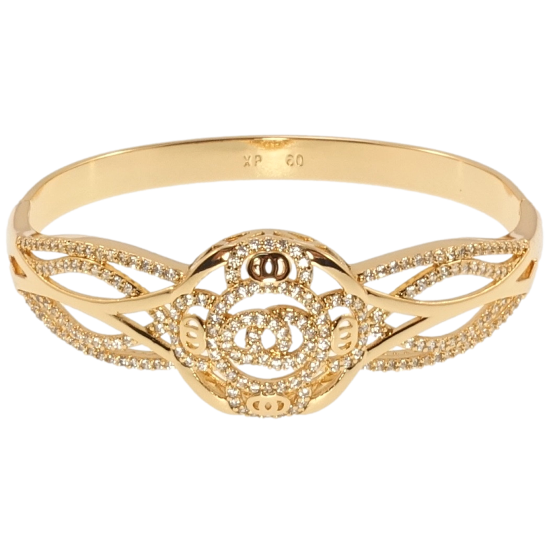 Браслет Xuping Позолота 18K Союз ø 6см фото №1