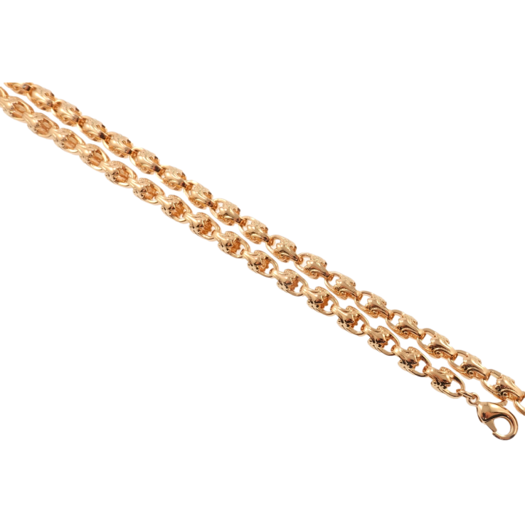 Ланцюжок Xuping Позолота РВ Плетіння Фантазійне розмір 61см х 5мм фото №4