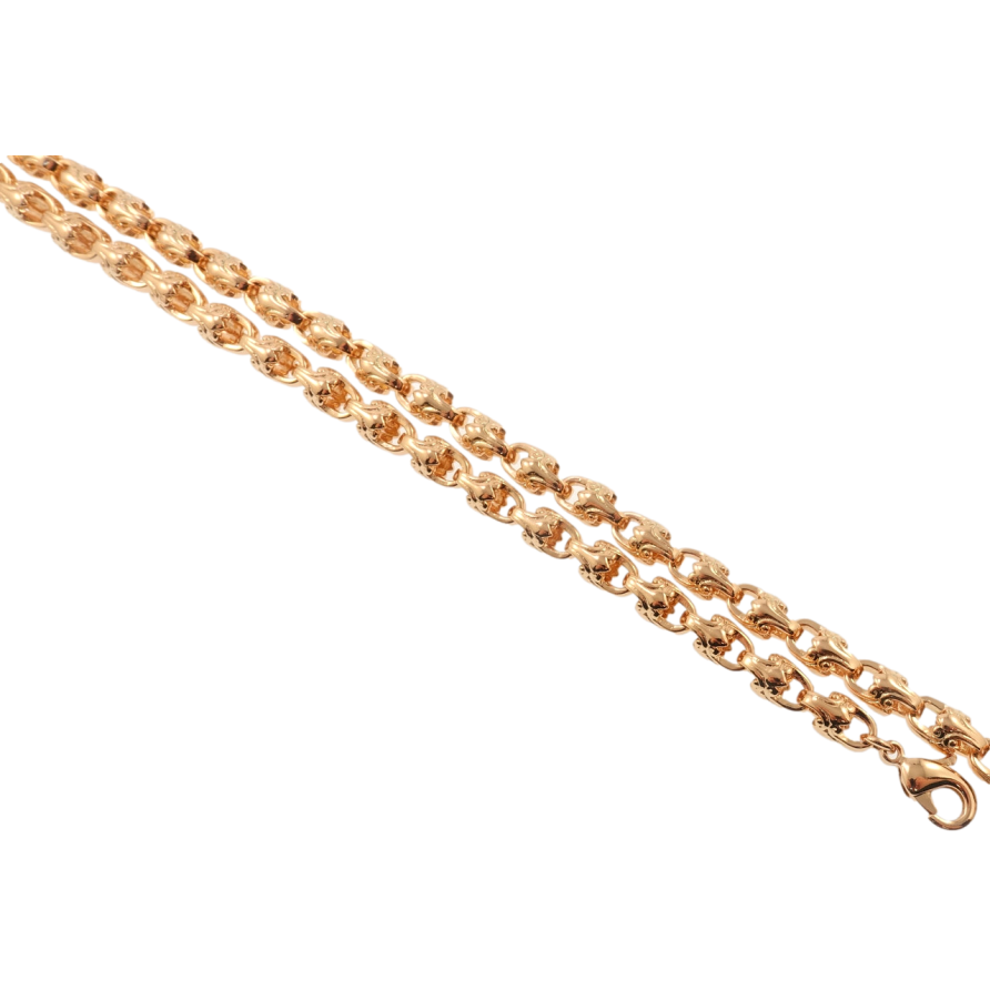 Ланцюжок Xuping Позолота РВ Плетіння Фантазійне розмір 61см х 5мм фото №1