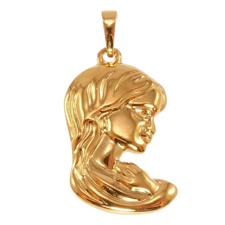 Кулон Xuping Позолота 18K Дева фото №5