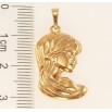 Кулон Xuping Позолота 18K Діва фото №2