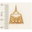 Кулон Xuping Позолота 18K Сумочка з бантиком фото №3 Кулон Xuping Позолота 18K Сумочка з бантиком фото №3