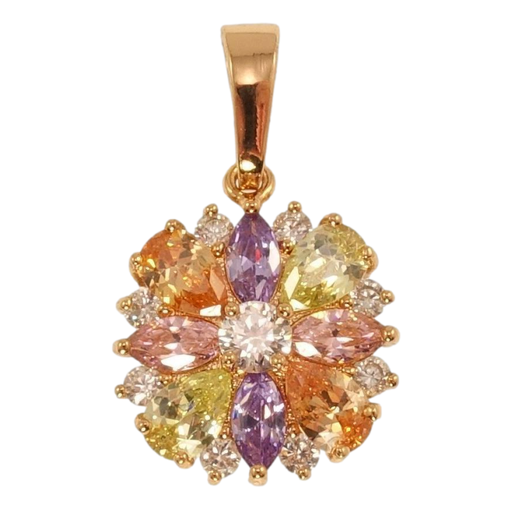 Кулон Xuping Позолота 18K Самоцветы фото №24