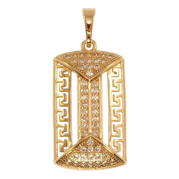 Кулон Xuping Позолота 18K Античный стиль фото №5