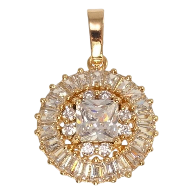 Кулон Xuping Позолота 18K Хрустальный блеск кристаллов фото №1