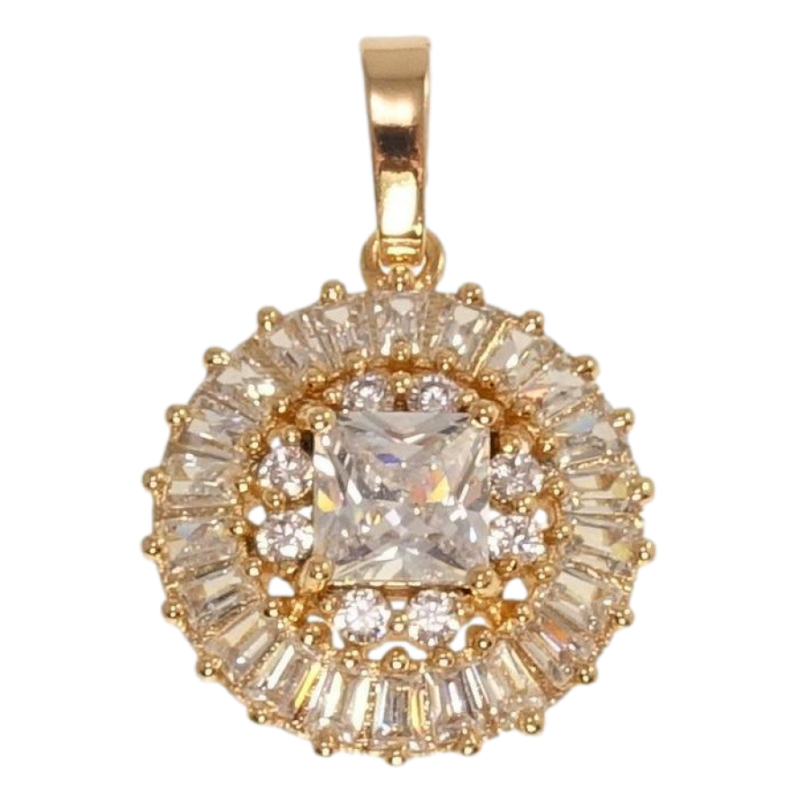 Кулон Xuping Позолота 18K Кришталевий блиск кристалів фото №1