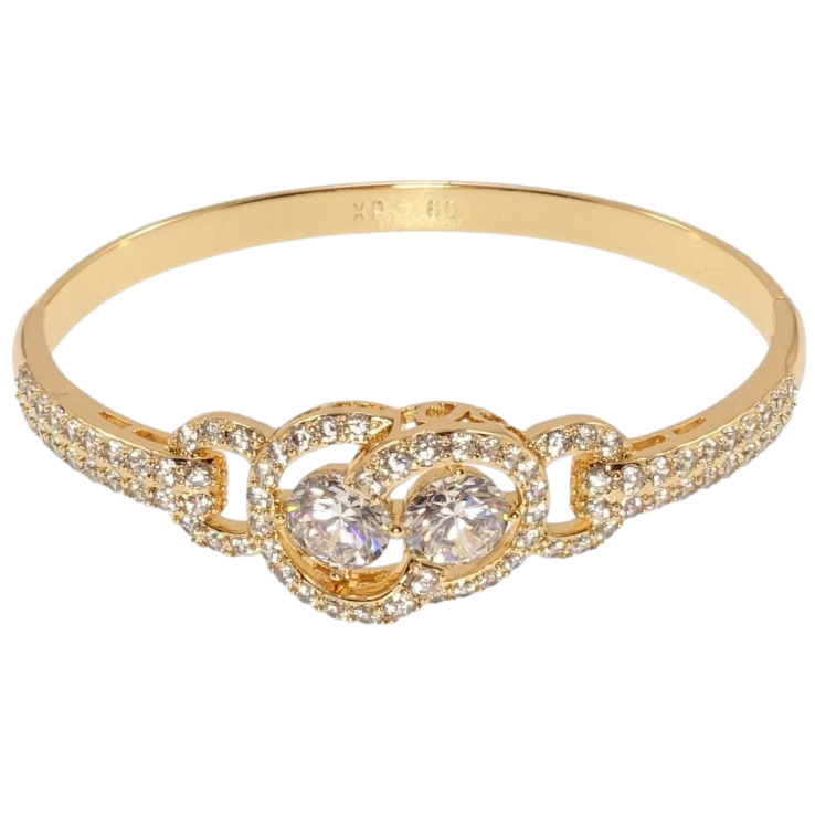 Браслет Xuping Позолота 18K Гармония ø 6см фото №8 Браслет Xuping Позолота 18K Гармония ø 6см фото №8