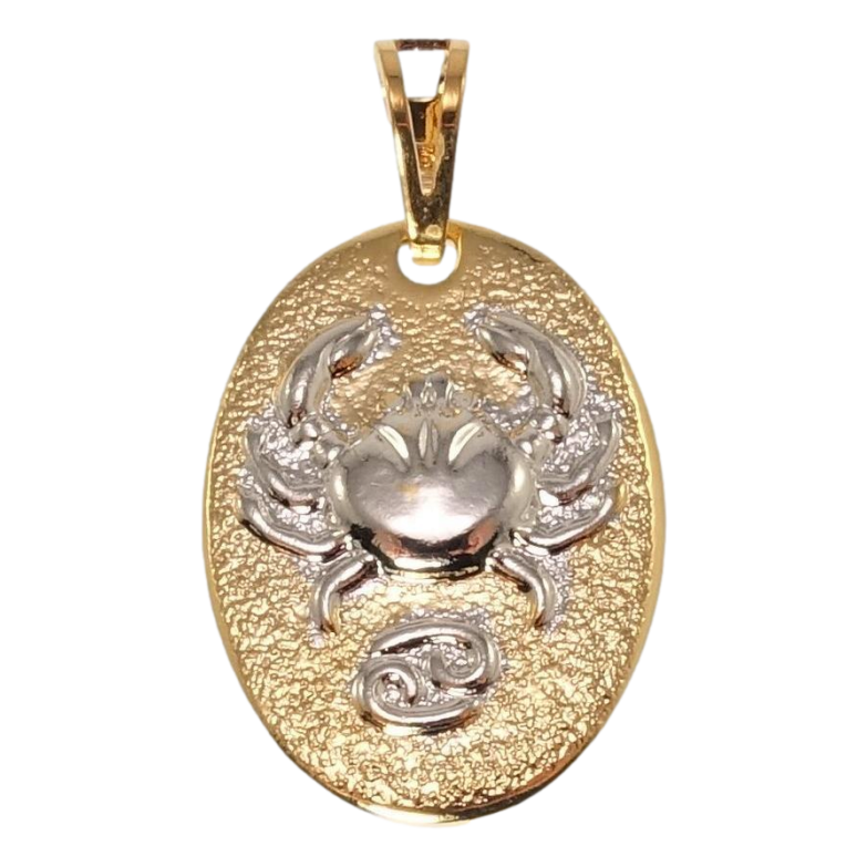 Кулон Xuping Позолота + Родий Знак Зодиака Рак фото №1