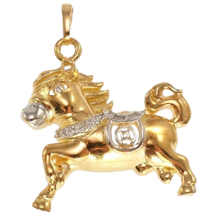 Кулон Xuping Позолота + Родий Пони фото №7 Кулон Xuping Позолота + Родий Пони фото №7
