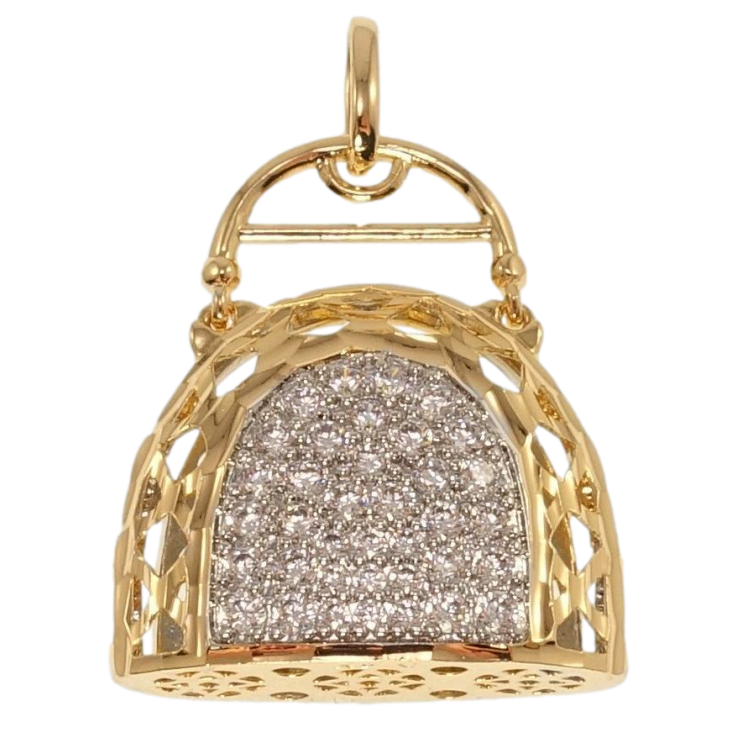 Кулон Xuping Позолота + Родій Сумочка фото №24