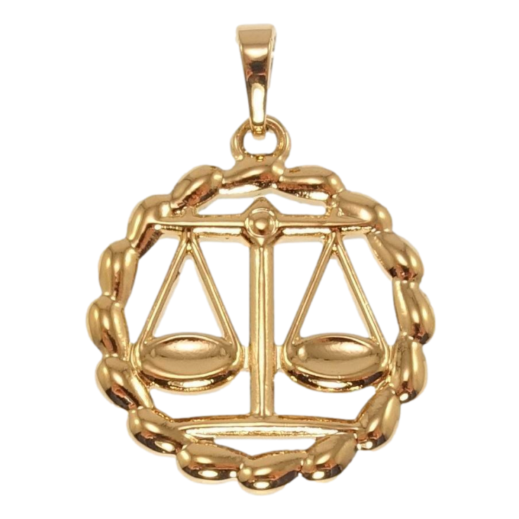 Кулон Xuping Позолота 18K Знак Зодіаку Терези фото №2