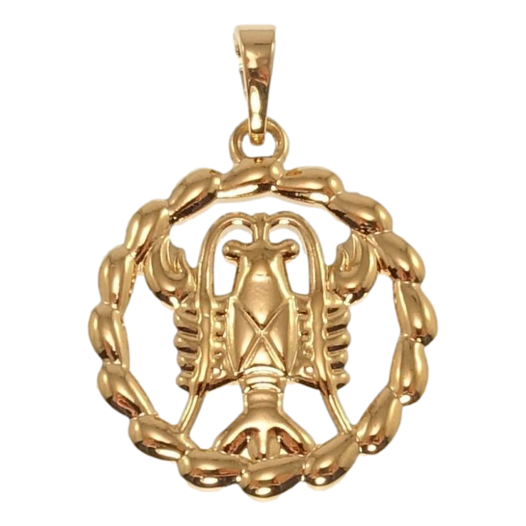 Кулон Xuping Позолота 18K Знак Зодіаку Рак фото №4