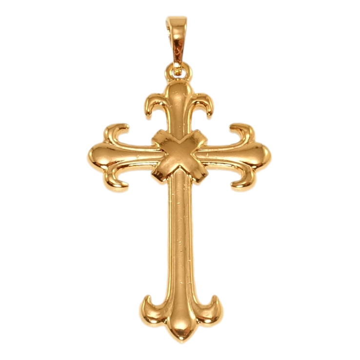 Кулон Xuping Позолота 18K Декоративний Хрест фото №16