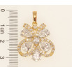 Кулон Xuping Позолота + Родий Кристальное совершенство фото №2 Кулон Xuping Позолота + Родий Кристальное совершенство фото №2
