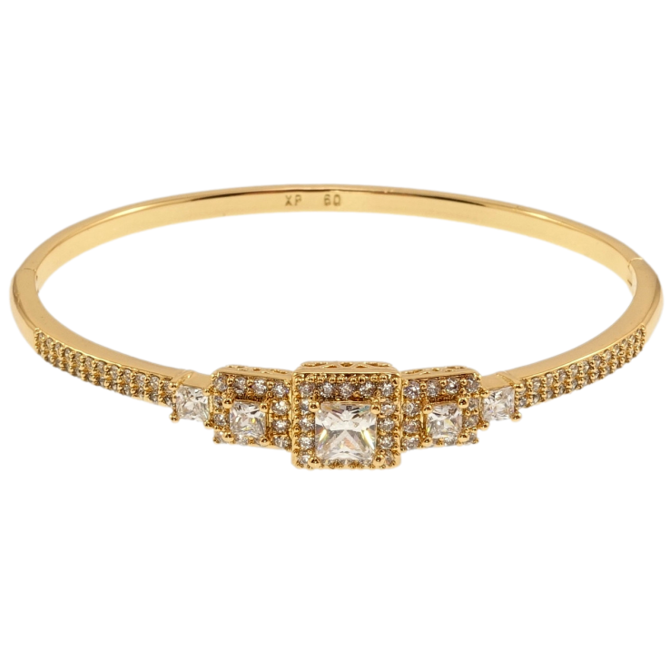 Браслет Xuping Позолота 18K Гармоничность ø 6см фото №9 Браслет Xuping Позолота 18K Гармоничность ø 6см фото №9