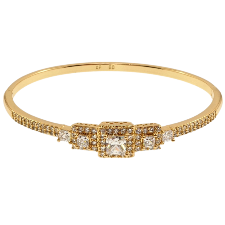 Браслет Xuping Позолота 18K Гармонічність ø 6см фото №1