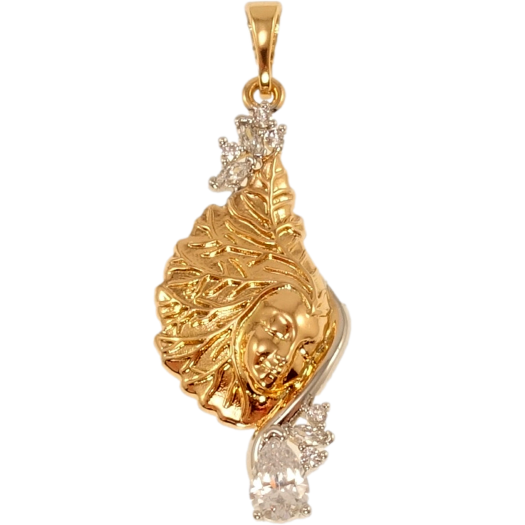 Кулон Xuping Позолота + Родий Нимфа фото №17 Кулон Xuping Позолота + Родий Нимфа фото №17