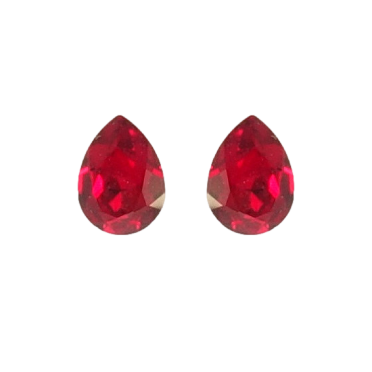 Сережки Xuping колір Родій з кристалами Swarovski пусети Кристальні крапельки Indian Siam фото №18