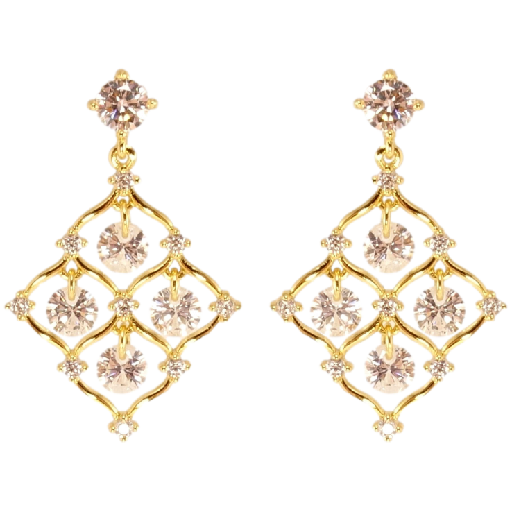 Сережки Xuping QQMM Позолота 14K пусети Вінтажні підвіски з кристалами фото №13 Сережки Xuping QQMM Позолота 14K пусети Вінтажні підвіски з кристалами фото №13