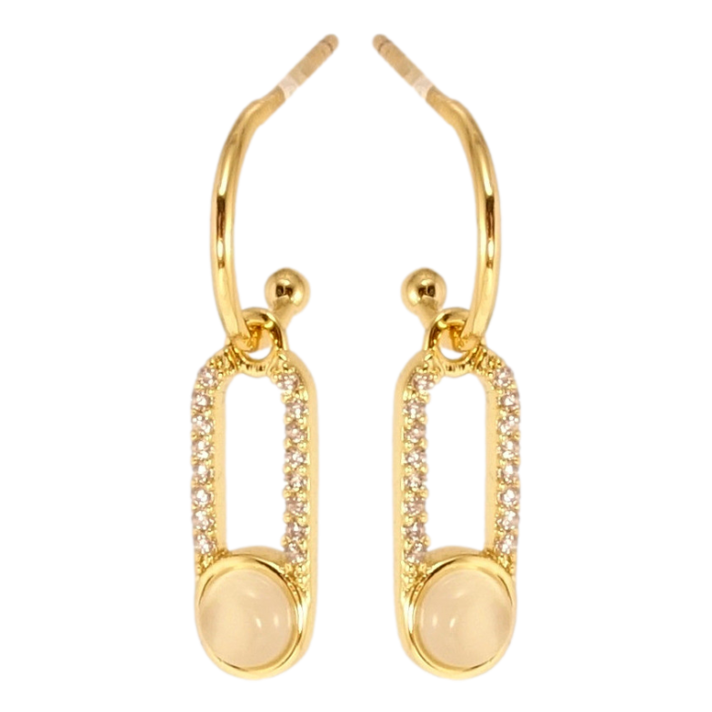 Серьги Xuping QQMM Позолота 14K пусеты Булавки на дугах фото №1 Серьги Xuping QQMM Позолота 14K пусеты Булавки на дугах фото №1