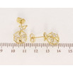 Сережки Xuping QQMM Позолота 14K пусети Декоративні квіткові підвіски фото №2 Сережки Xuping QQMM Позолота 14K пусети Декоративні квіткові підвіски фото №2