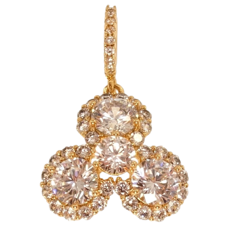 Кулон Xuping Позолота 18K Трініті фото №18 Кулон Xuping Позолота 18K Трініті фото №18