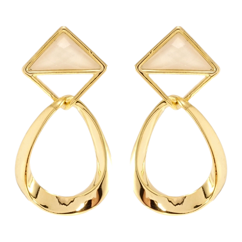 Сережки Xuping QQMM Позолота 14K пусети Елегантні підвіски фото №1