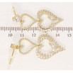 Серьги Xuping QQMM Позолота 14K пусеты Романтические подвески с цирконием фото №2 Серьги Xuping QQMM Позолота 14K пусеты Романтические подвески с цирконием фото №2