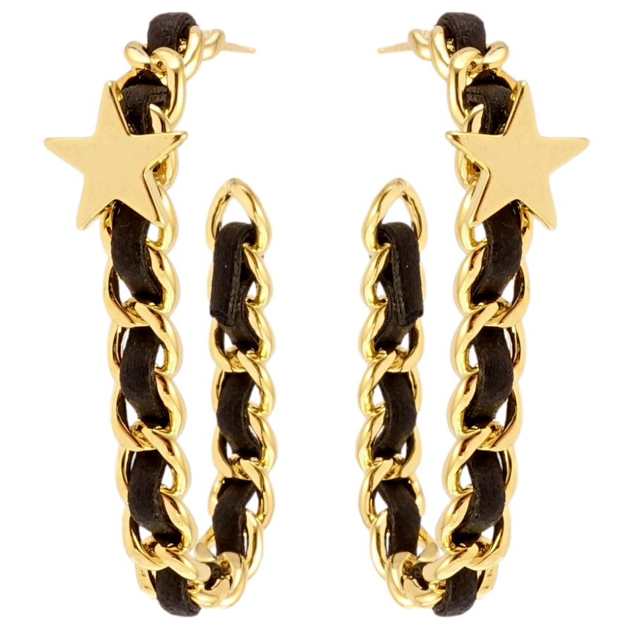 Сережки Xuping QQMM Позолота 14K пусети фото №1