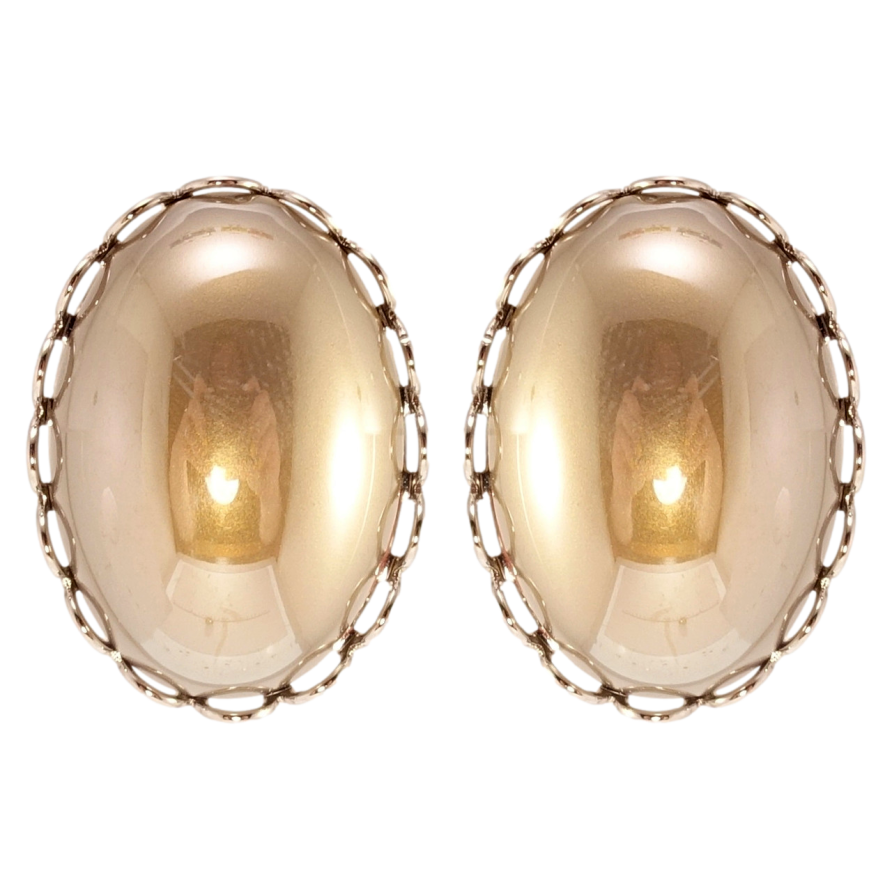 Сережки Xuping QQMM Родій пусети Декоративні дзеркальні овали 26х19мм фото №1 Сережки Xuping QQMM Родій пусети Декоративні дзеркальні овали 26х19мм фото №1