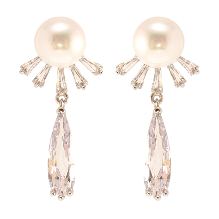 Сережки Xuping QQMM Родій пусети Перлинні кульбаби фото №17 Сережки Xuping QQMM Родій пусети Перлинні кульбаби фото №17