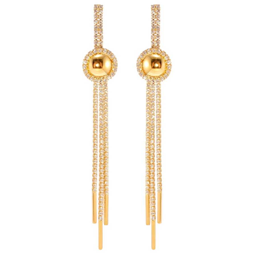 Сережки Xuping QQMM Позолота 18K пусети Дочка Сонця фото №1