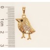 Кулон Xuping Позолота 18K Пташка для ланцюжка до 5мм фото №2
