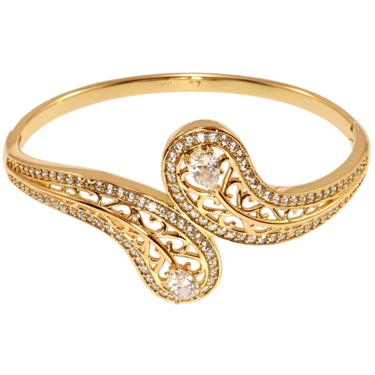 Браслет Xuping Позолота 18K Клеопатра ø 5,7см фото №19 Браслет Xuping Позолота 18K Клеопатра ø 5,7см фото №19