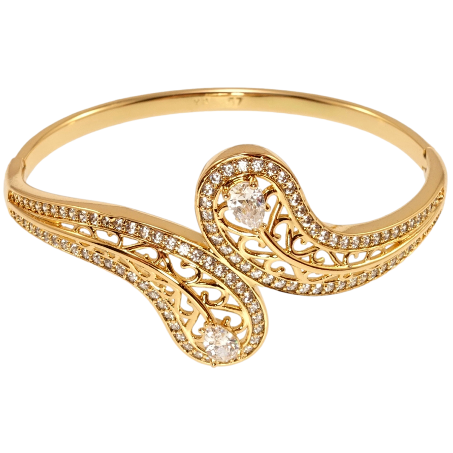 Браслет Xuping Позолота 18K Клеопатра ø 5,7см фото №1 Браслет Xuping Позолота 18K Клеопатра ø 5,7см фото №1