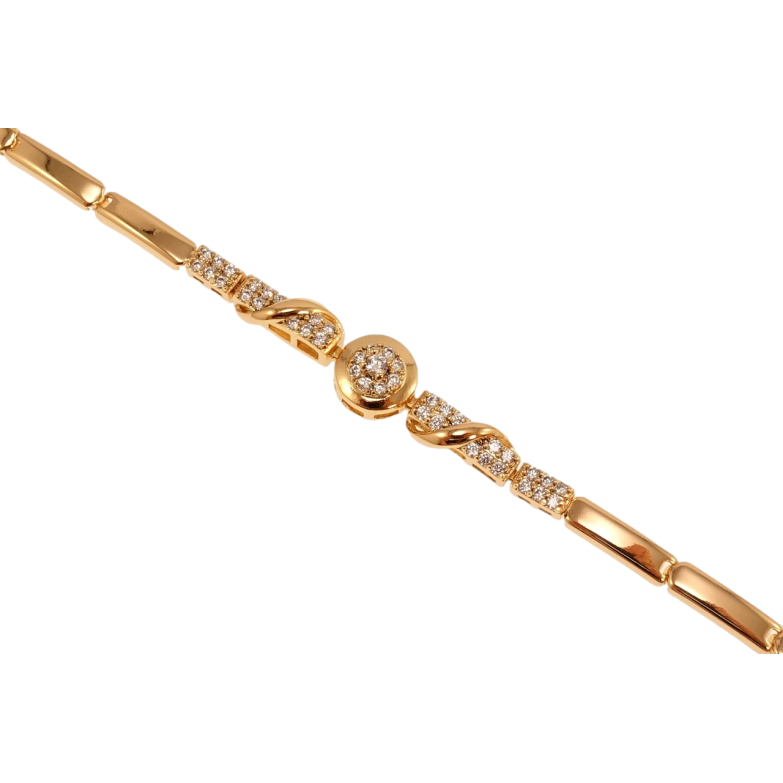 Браслет Xuping Позолота 18K Мінімалізм довжина 19.5см х 3мм фото №1 Браслет Xuping Позолота 18K Мінімалізм довжина 19.5см х 3мм фото №1