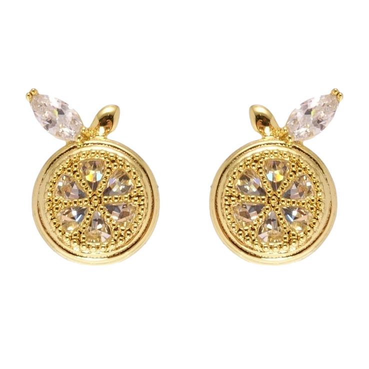 Сережки Xuping QQMM Позолота 14K пусети Декоративні яблучка фото №20 Сережки Xuping QQMM Позолота 14K пусети Декоративні яблучка фото №20