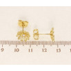 Сережки Xuping QQMM Позолота 14K пусети Ромашки фото №2 Сережки Xuping QQMM Позолота 14K пусети Ромашки фото №2