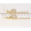 Сережки Xuping QQMM Позолота 14K пусети Ланцюжки з декоративними підвісками фото №2 Сережки Xuping QQMM Позолота 14K пусети Ланцюжки з декоративними підвісками фото №2