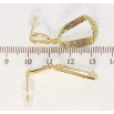 Серьги Xuping QQMM Позолота 14K пусеты Фигурные подвески фото №2 Серьги Xuping QQMM Позолота 14K пусеты Фигурные подвески фото №2