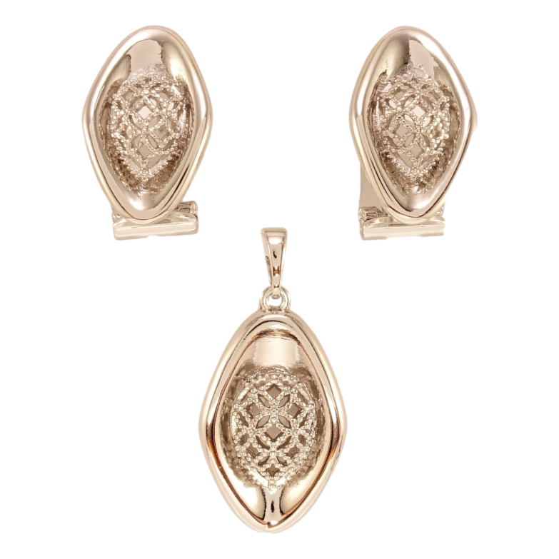 Набір Xuping Родій Сережки Кулон Загадка фото №1