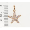 Кулон Xuping Позолота 18K Морская звезда для цепочки до 5мм фото №2 Кулон Xuping Позолота 18K Морская звезда для цепочки до 5мм фото №2