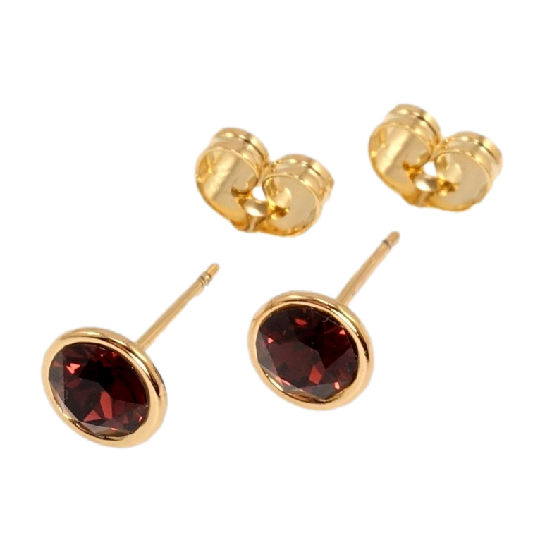 Сережки Xuping колір 18K з кристалами Swarovski пусети Кристали Indian Siam ø 7мм фото №1 Сережки Xuping колір 18K з кристалами Swarovski пусети Кристали Indian Siam ø 7мм фото №1