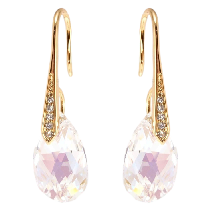 Серьги Xuping цвет 18K с кристаллами Swarovski французский замок Кристалл Moonlight фото №17