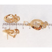 Набор Xuping Позолота 18K Серьги Кулон Фантазийный орнамент с бабочками фото №2 Набор Xuping Позолота 18K Серьги Кулон Фантазийный орнамент с бабочками фото №2