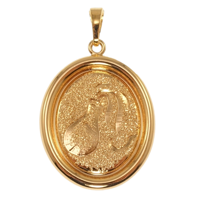 Кулон Xuping Позолота 18K Знак Зодіаку Водолій для ланцюжка до 5мм фото №1