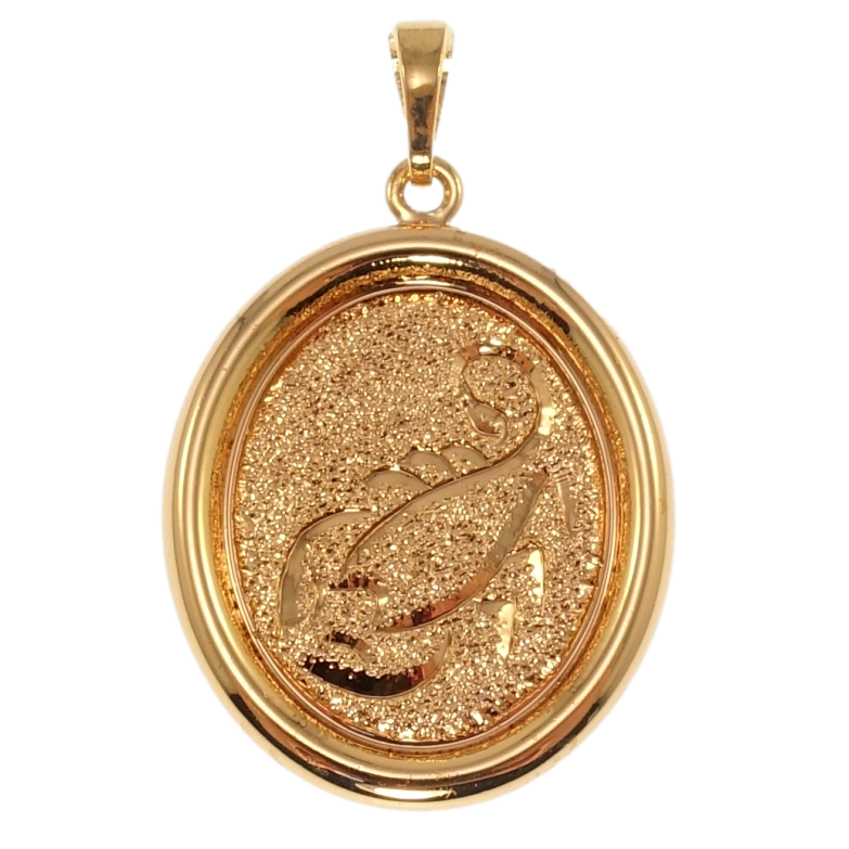 Кулон Xuping Позолота 18K Знак Зодиака Скорпион для цепочки до 5мм фото №1