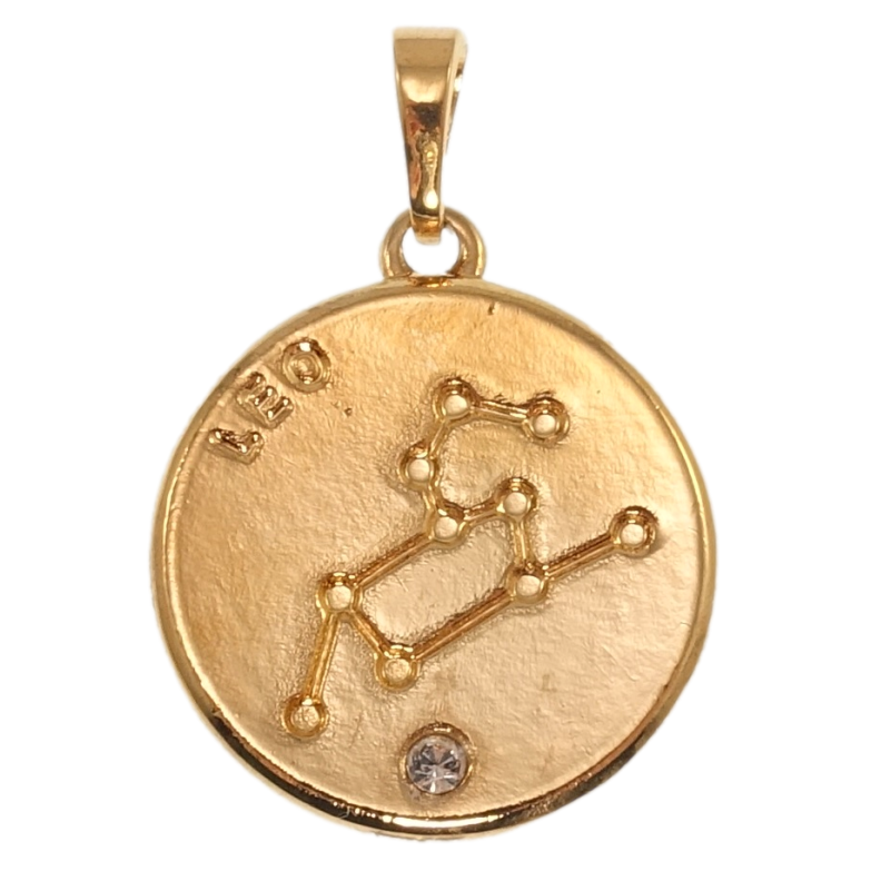 Кулон Xuping Позолота 18K Знак Зодіаку Лев для ланцюжка до 5мм фото №1